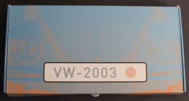 Volkswagen Beetle "Kaefer ade" VW History 2003 in original box (8551)